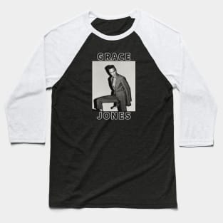 Grace Jones Baseball T-Shirt